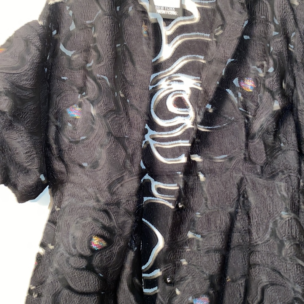 Women’s new black lace 2 piece dress with belt and pockets very stylish. - Picture 8 of 12